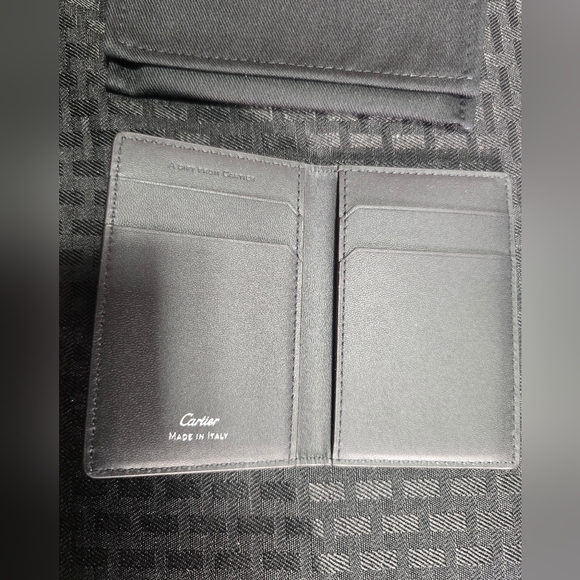 🔥💯NWOT CARTIER PANTHERE LEATHER CARD CASE UNISEX - Picture 6 of 16